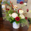 Compact Brimful Peony Holiday Design