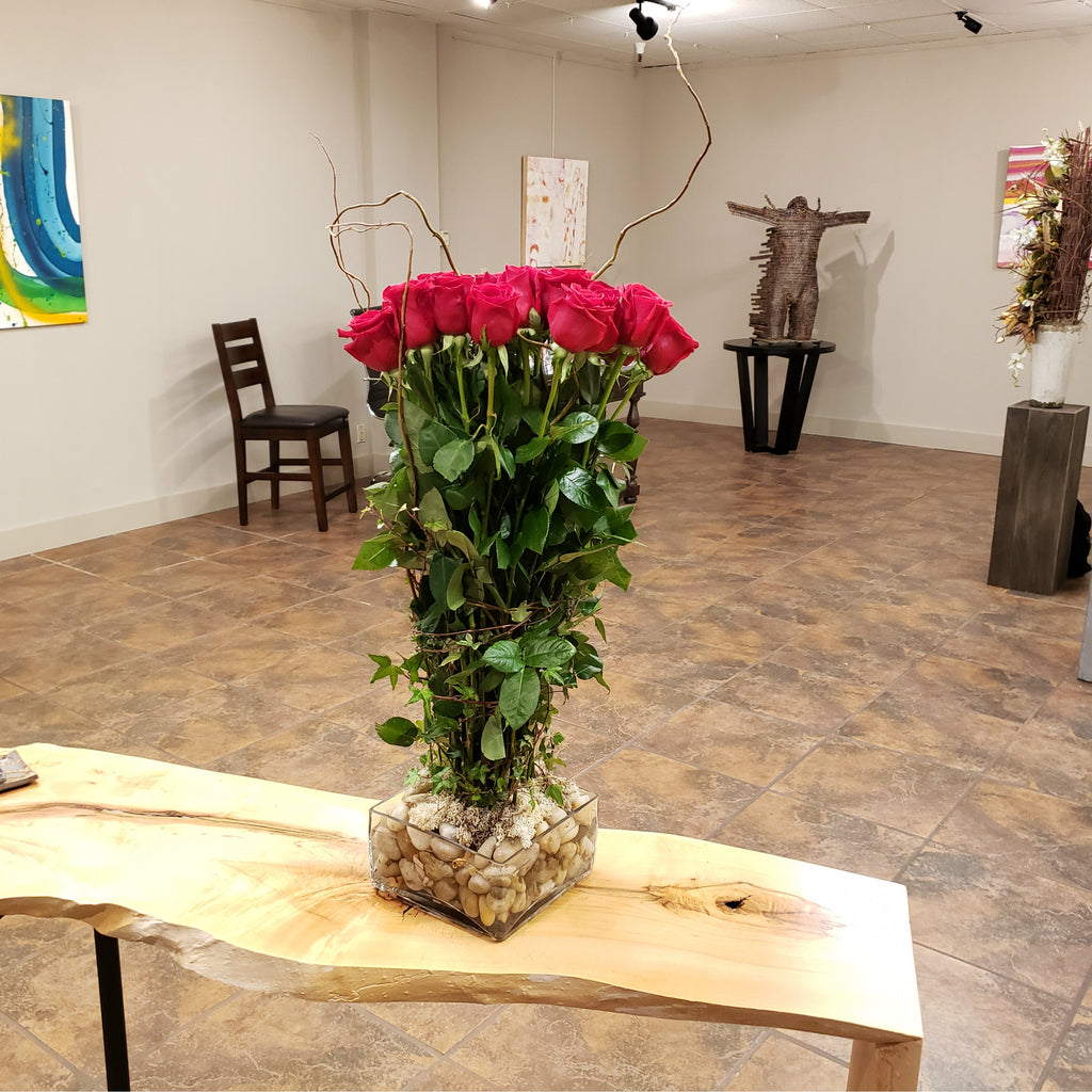 Large Vase Flowers – Stems Curbside